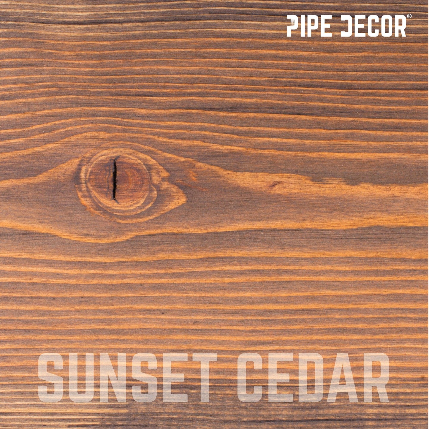 RESTORE Sunset Cedar 24 in. Wood Shelf (Wood Only)