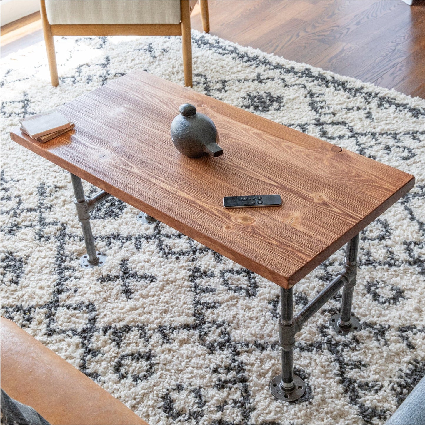 RESTORE Sunset Cedar Solid Wood Coffee Table