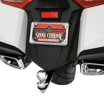 SHOW CHROME Fender Filler - Black - Rear 52-931