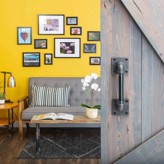 1/2 in. Square Barn Door Handle – 10.5 in. L