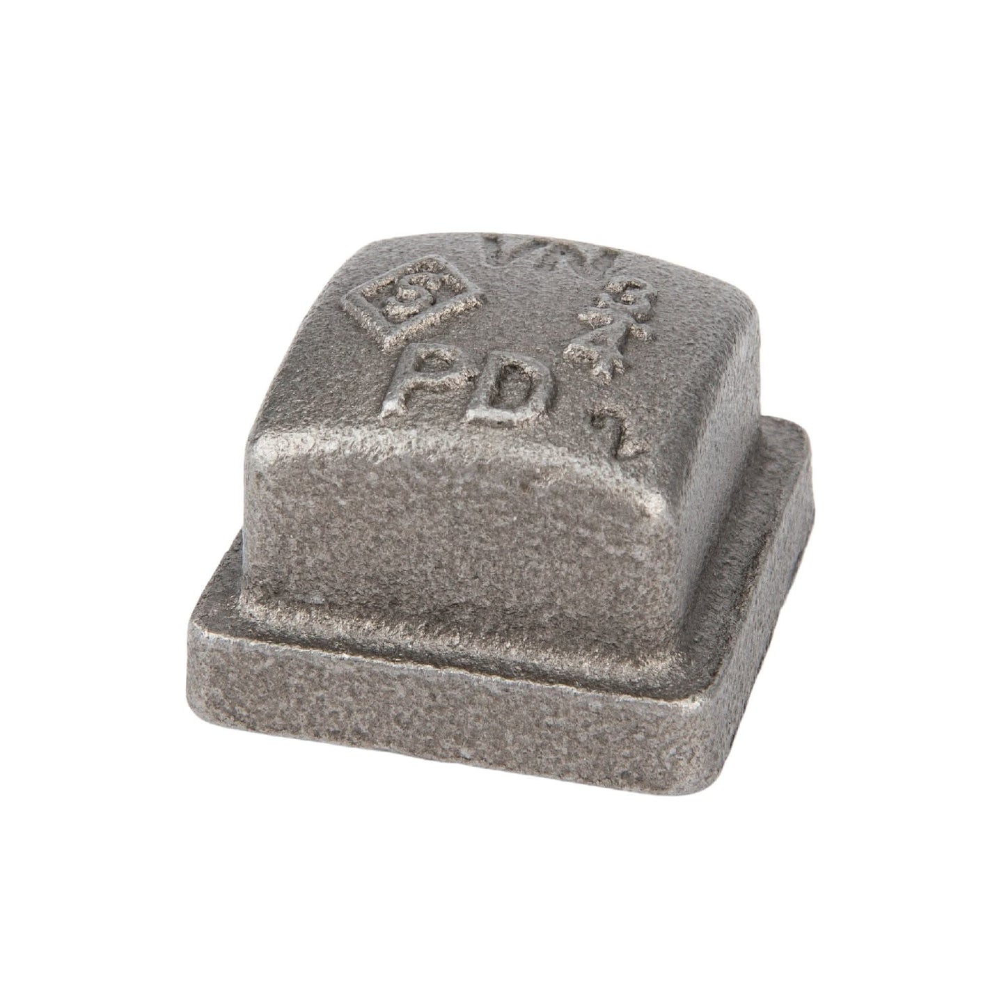 3/4 in. Black Square Cap