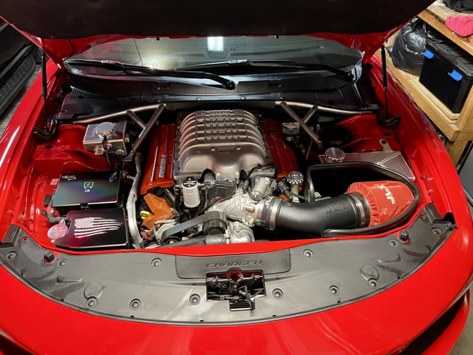 Speedlogix 4-point Front Strut Tower Brace 2015-2023 Challenger/Charger (all engines)