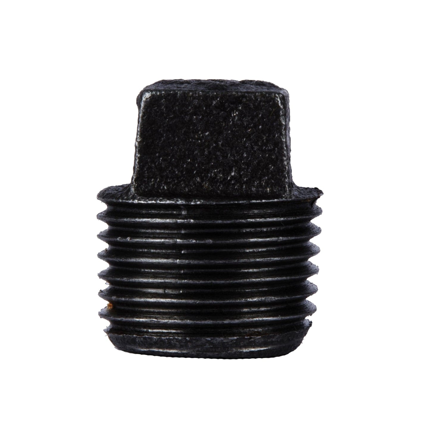 1/2 in. Prefinished Matte Black Plug
