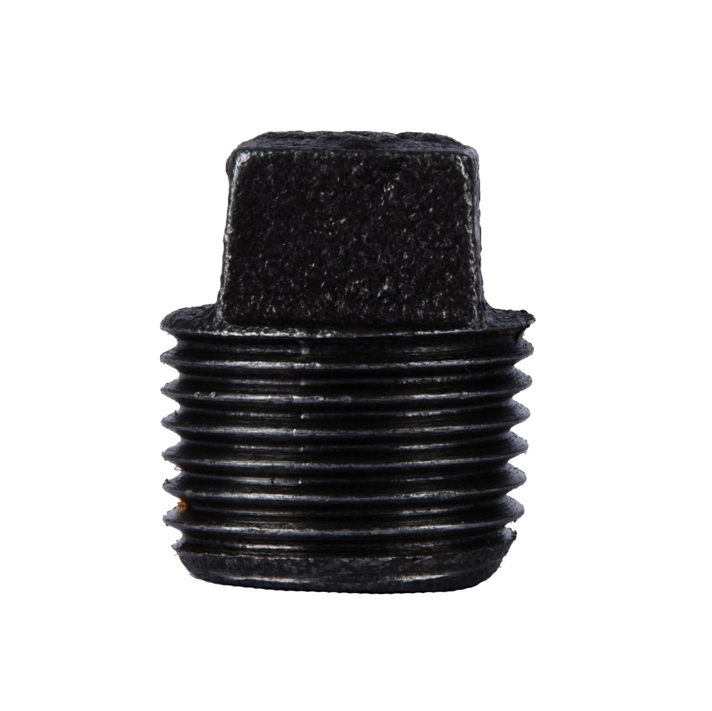 1/2 in. Prefinished Matte Black Plug