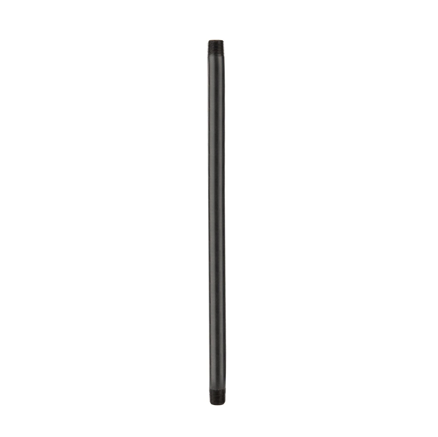 1/2 in. x 24 in. Prefinished Matte Black Pipe