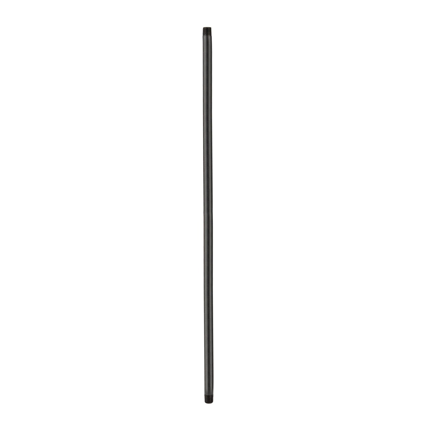 1/2 in. x 36 in. Prefinished Matte Black Pipe