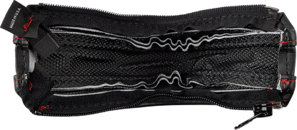 SHOW CHROME Grab Handle Cover - Red Stitch H44-2RED