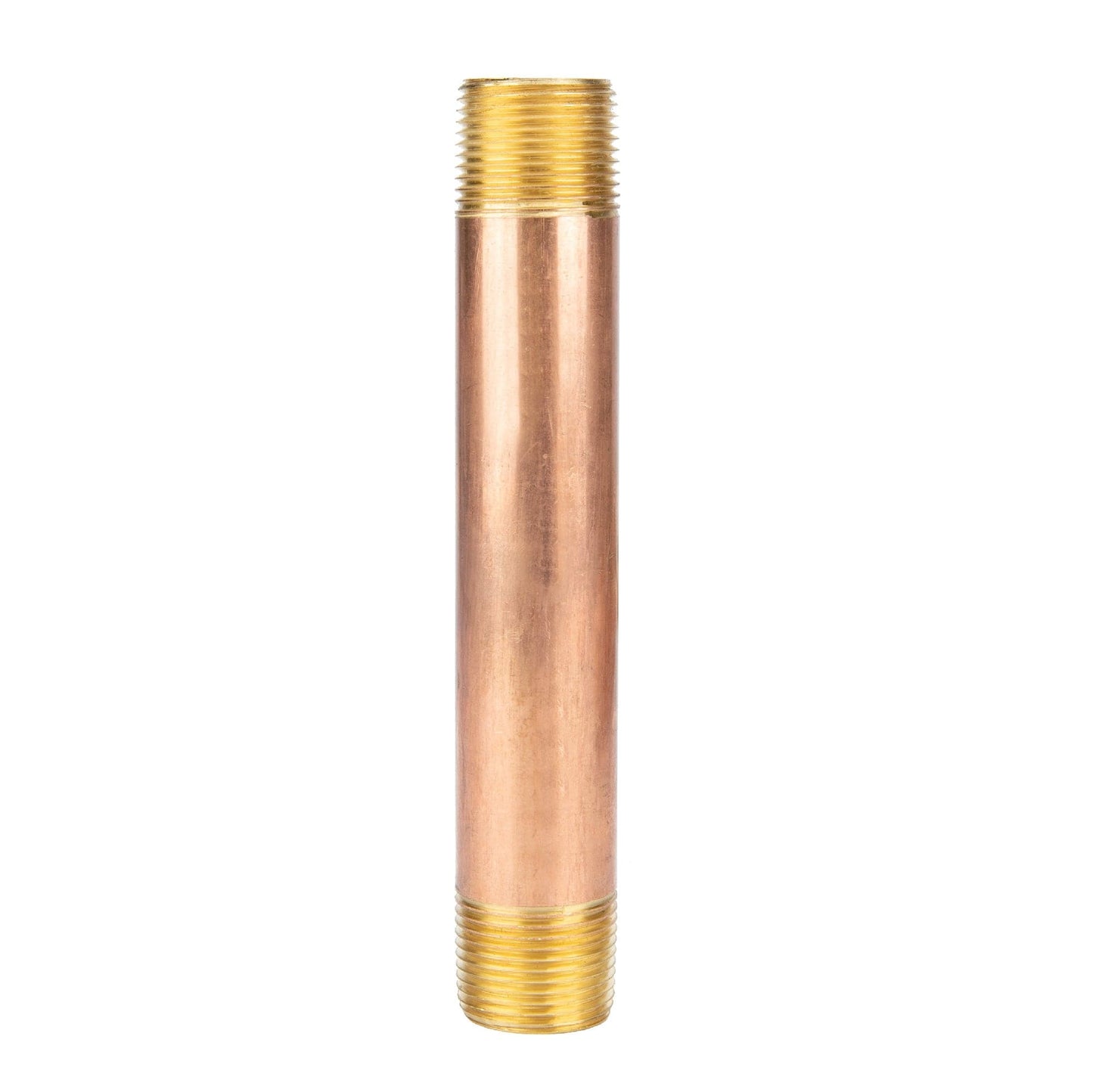 3/4 in. x 6 in. Red Brass Pipe