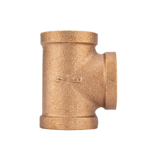 3/4 in. Red Brass Tee