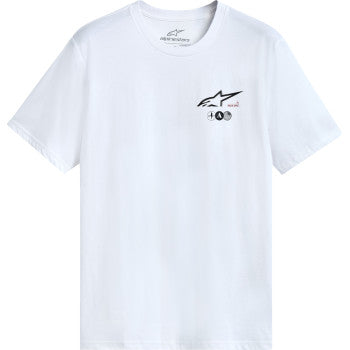 ALPINESTARS Asym CSF T-Shirt - White - 2XL 1215-72270-20-2X