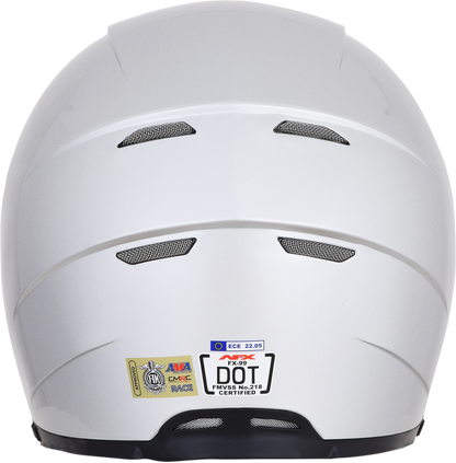 AFX FX-99 Helmet - Silver - XL 0101-11070