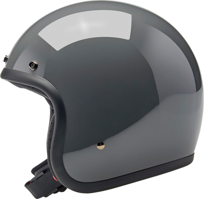 BILTWELL Bonanza Helmet - Gloss Storm Gray - Medium 1001-165-203