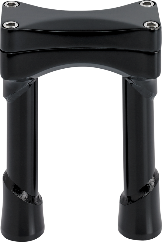 BILTWELL Risers - Murdock - Oversized - 6" - Black 6413-201-06