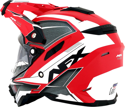 AFX FX-41 Helmet - Range - Matte Red - Small 0140-0066
