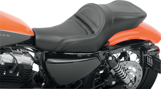 SADDLEMEN Seat - Explorer - Without Backrest - Stitched - Black - XLC '04+ 807-11-029