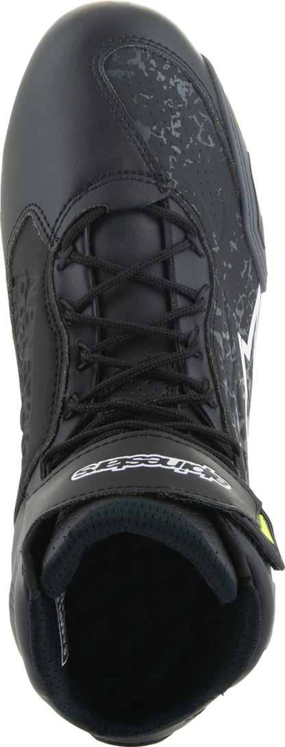 ALPINESTARS Faster-3 Shoes - Black/Yellow - US 9 2510219-155-9