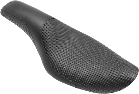 SADDLEMEN Profiler Basket-weave Seat - Black - FXD '96-'03 896-04-147