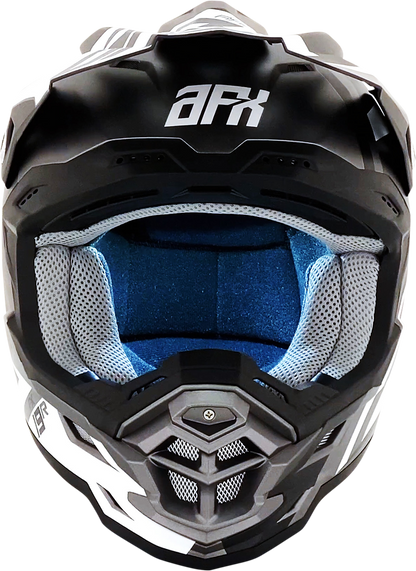 AFX FX-19R Helmet - Racing - Frost Gray - Small 0110-7073