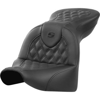 SADDLEMEN Roadsofa™ Seat - without Backrest - Lattice Stitch - FXBR/S '18-'20 818-31-182