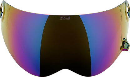 BILTWELL Lane Splitter Gen 2 Shield - Rainbow Mirror 1112-223