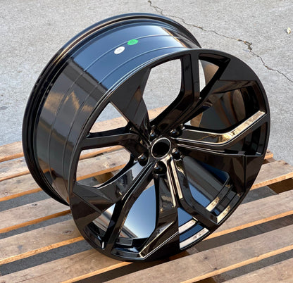 AU13 21x9.5 5x112 +26 66.6 GLOSS BLACK
