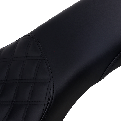 SADDLEMEN Profiler Seat - Front Lattice/Rear Smooth - Black 818-30-149