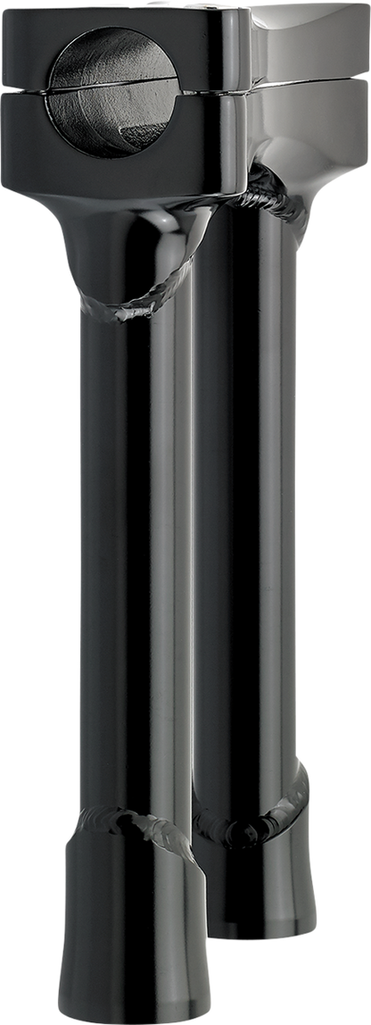 BILTWELL Risers - Murdock - Oversized - 8" - Black 6413-201-08