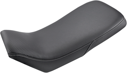 SADDLEMEN Adventure Tour Seat - One-Piece - Low - Stitched - Black - KLR 650 0810-K048