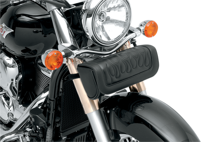 SADDLEMEN Tool Pouch - Flame - Black X021-05-0031