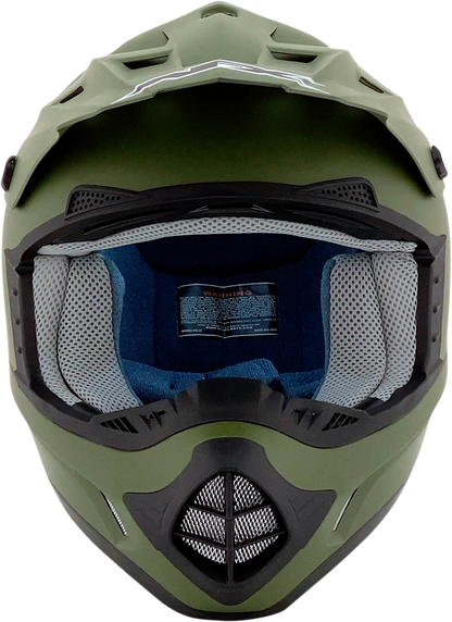 AFX FX-17 Helmet - Flat Olive Drab - Large 0110-4449