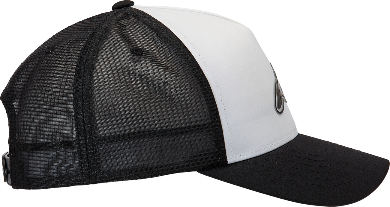 ALPINESTARS Delivery Trucker Hat - White/Black - One Size 1213810102010OS