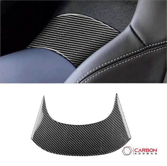 C7 Corvette 2014-2019 Rear Center Console Carbon Fiber Overlay