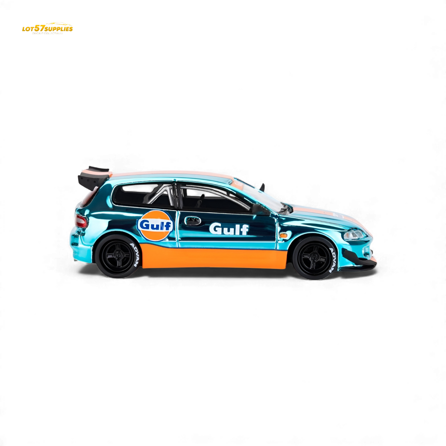 (Pre-Order) ET Model Pandem Civic EG6 Mk5 Rocket Bunny - Gulf 1:64