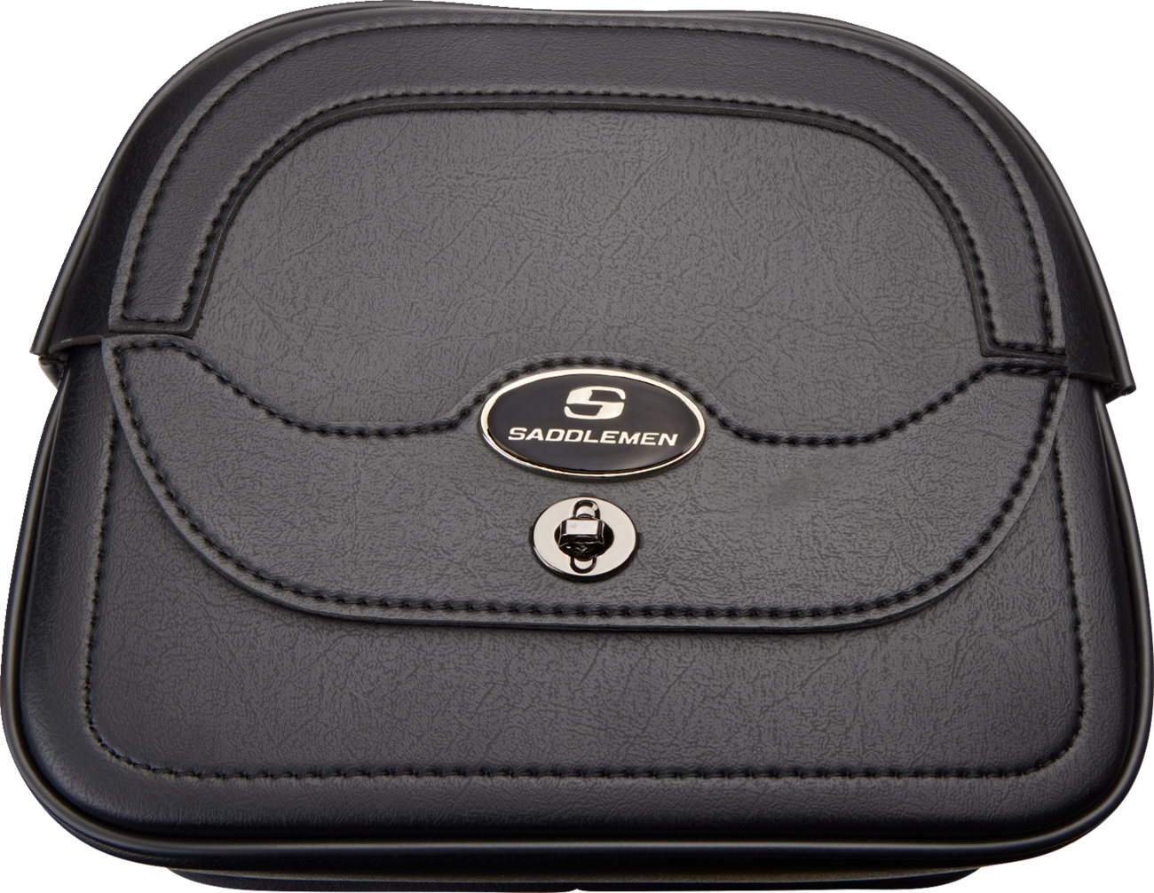 SADDLEMEN Large Cruis'n Sissy Bar Bag - Black 3503-0049