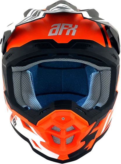 AFX FX-19R Helmet - Racing - Matte Orange - XL 0110-7086