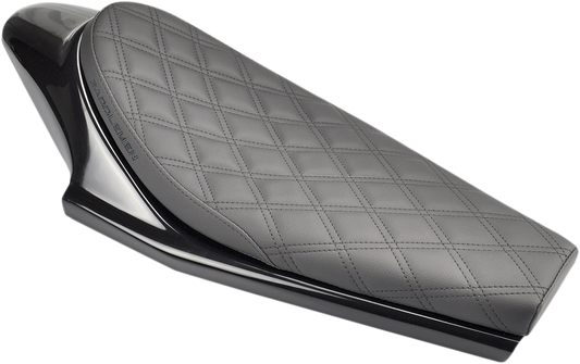 SADDLEMEN Lattice Stitched Timber Seat Z4221