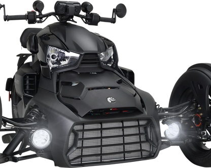 SHOW CHROME LED Driving Light Kit - Black - Ryker 41-402BK
