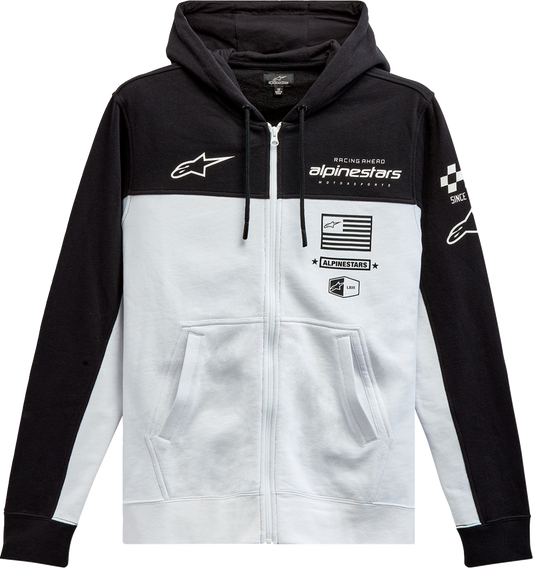 ALPINESTARS H Block Hoodie - Black/White - Medium 1213510701020M
