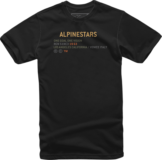 ALPINESTARS Quest T-Shirt - Black - 2XL 1212-7200210-2X