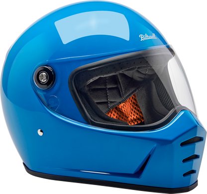 BILTWELL Lane Splitter Helmet - Gloss Tahoe Blue - XS 1004-129-501