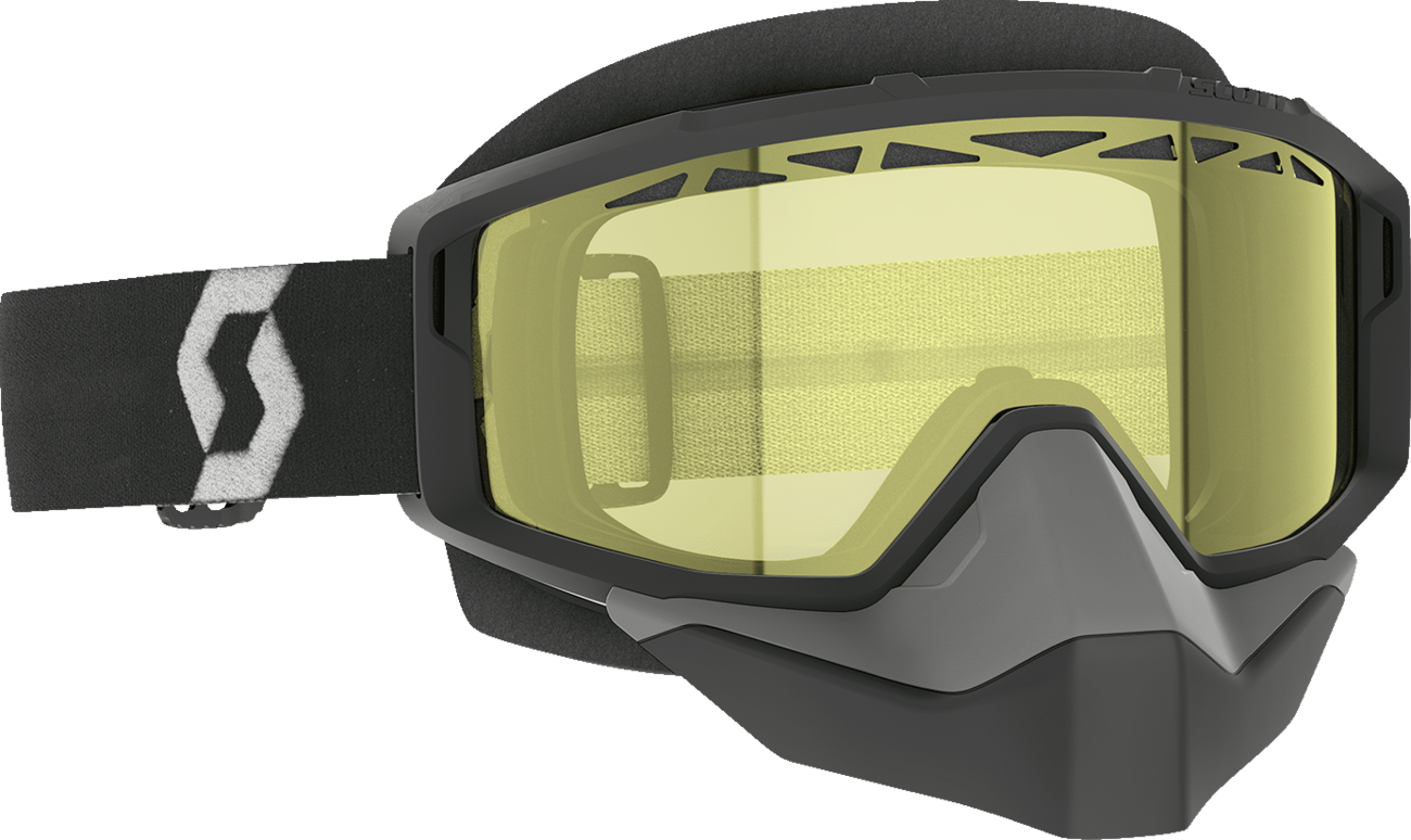 SCOTT Primal Snow Cross Goggle - Black/White - Yellow 278606-1007029
