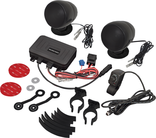 SHOW CHROME Bluetooth - Waterproof - Sound System 13-252BTBK