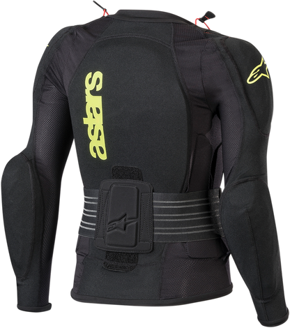 ALPINESTARS Youth Bionic Plus Protection Jacket - Black/Fluo Yellow - Small/Medium 6545620-155-S/M