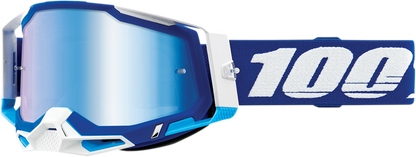 100% Racecraft 2 Goggles - Blue - Blue Mirror 50010-00002