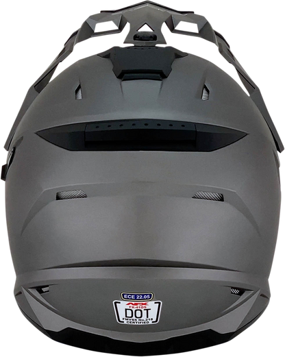 AFX FX-41DS Helmet - Frost Gray - 2XL 0110-3765