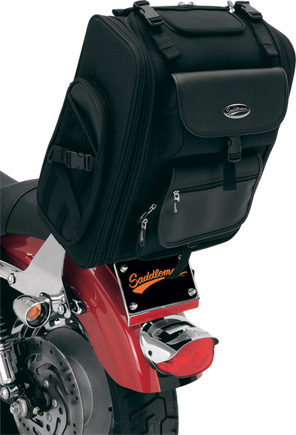 SADDLEMEN S2200E Expandable Sissy Bar Bag 3515-0080