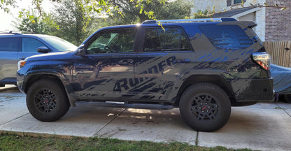 4Runner Mud Splash Graphic Decal. #6821