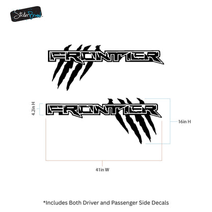 Nissan Frontier Claw Decal Sticker. #7028
