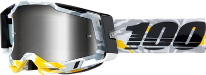 100% Racecraft 2 Goggles - Korb - Silver Mirror 50010-00019