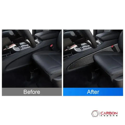 [4pcs] Real Carbon Fiber Center Console Side Trim Overlay for 2011-2020 Dodge Durango
